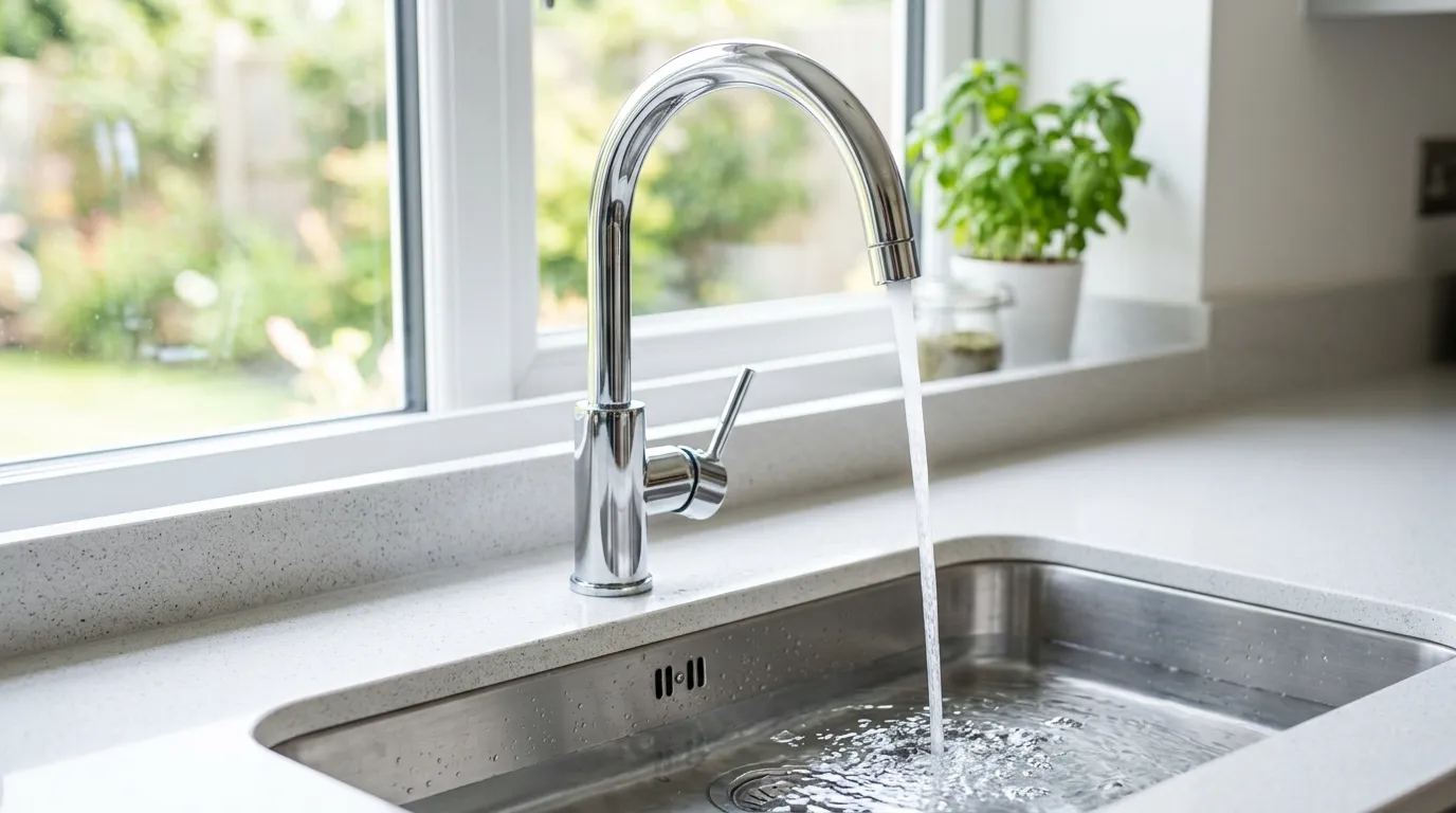 Local Plumbing Master Pros same day plumber fixing a faucet in Ithaca, MI